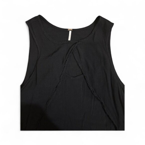Free People Black Tank Top - Picture 2 of 5